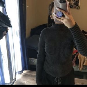 Turtle Neck Sweater Shirt